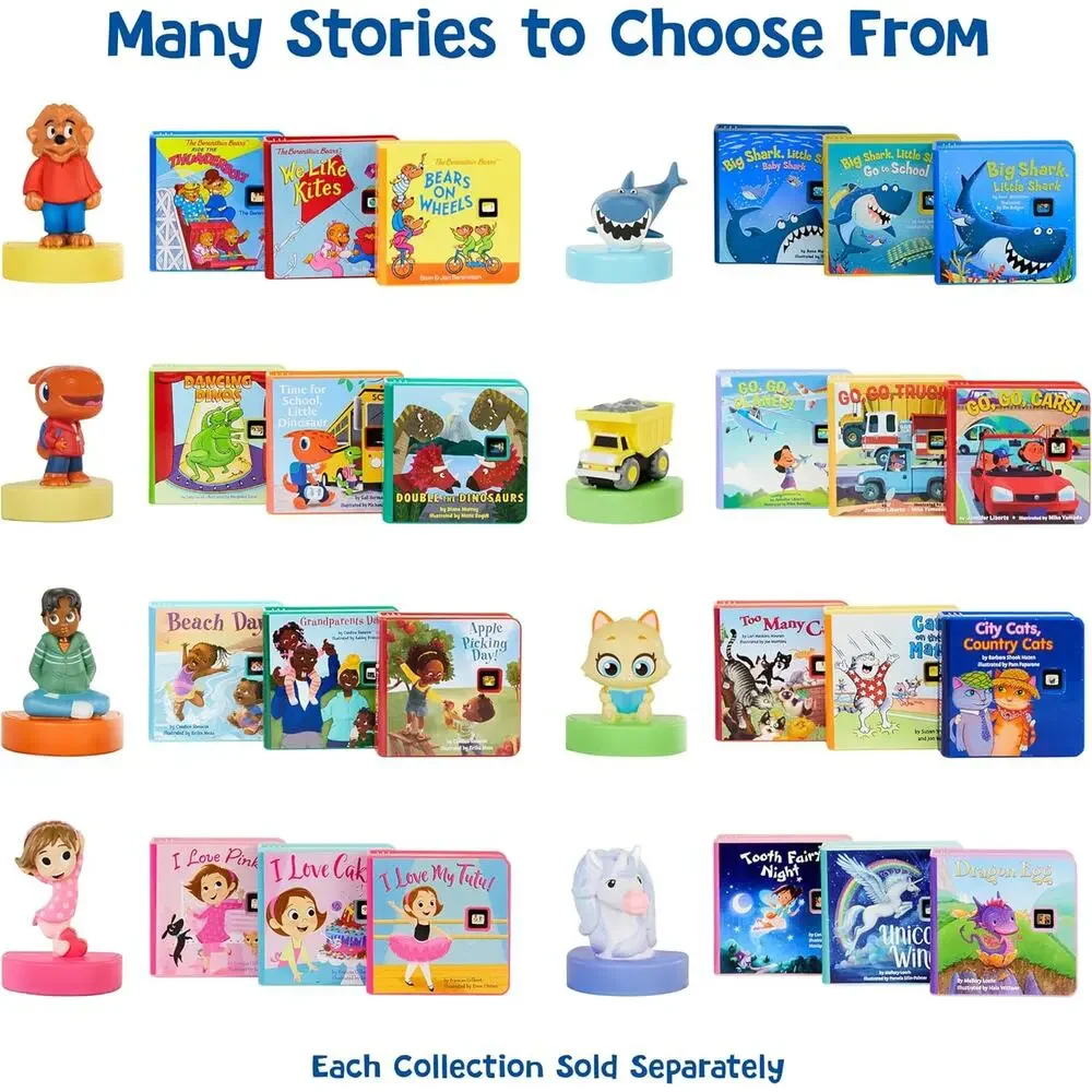 Little Tikes Story Dream Machine Big Shark, Little Shark Story Collection NWT